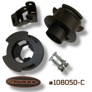 Truxxx 108050-C 2.5 inch front leveling kit for 2024-2026 Ford F450 F550 dually trucks made of heavy duty American steel