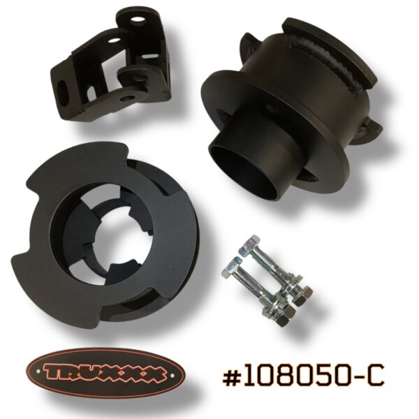 #108050-C Truxxx 108050-C 2.5 inch front leveling kit for 2024-2026 Ford F450 F550 dually trucks made of heavy duty American steel