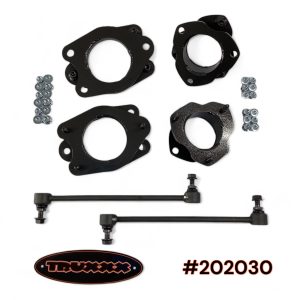 Product photo of #202030 1.75" front & 2" rear lift kit with sway bar links for 2016-22 Honda Pilot & 2019-24 Passport.