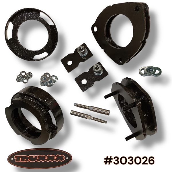 303026-1.jpeg Truxxx 1.75 inch front and 1.0 inch rear lift kit for 2022-2026 Hyundai Santa Cruz part 303026 with shock extensions