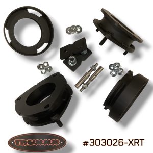 Truxxx 1.75 inch front and 1.0 inch rear lift kit for Hyundai Santa Cruz XRT part 303026-XRT with shock extensions