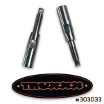 Truxxx shock shaft extension kit for 2022-2026 Hyundai Santa Cruz part 303033, pair of CNC machined extensions.