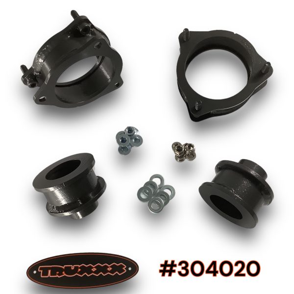 304020.jpg Truxxx 1.5 inch front and rear lift kit for 2019-2023 Kia Seltos FWD and 2018-2023 Hyundai Kona FWD - High-strength steel spacers