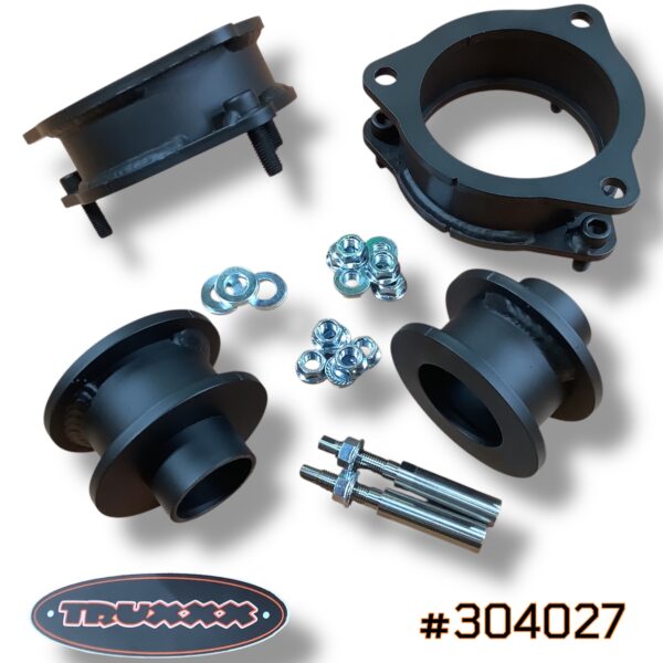 #304027 Truxxx 2.0 inch front and 2.0 inch rear lift kit for 2024-2026 Kia Seltos and Hyundai Kona AWD with shock extensions