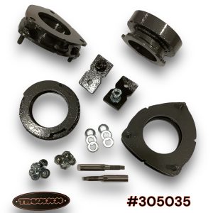 Truxxx 305035 1.75 inch front and 1.5 inch rear lift kit for 2024-2026 Hyundai Santa Fe - complete kit with hardware