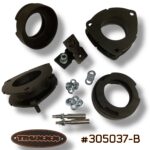 Truxxx 305037-B aggressive 1.75 inch front and 1.0 inch rear leveling kit for 2024-2026 Santa Fe XRT
