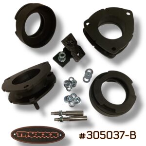 Truxxx 305037-B aggressive 1.75 inch front and 1.0 inch rear leveling kit for 2024-2026 Santa Fe XRT