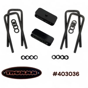 2015-2022 Chevrolet Colorado & GMC Canyon 2wd and 4x4 - all models and trim levels 1" Rear Block & Ubolt Kit#403036