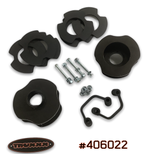 2007-2020 Chevy Tahoe, Yukon, Escalade, Avalanche, Suburban, 2WD & 4WD -  3"  Front & 2" Rear Lift Kit#406022