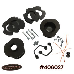 2007-2020 Chevy Tahoe, Yukon, Escalade, Avalanche, Suburban, 2WD & 4WD - with Magnetic Ride - 3" Front & 2" Rear Lift Kit - with Magnetic Ride #406027
