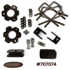 2016-2024 Nissan Titan XD 2" Front & 1.5" Rear Lift Kit - 2WD & 4x4 #707074