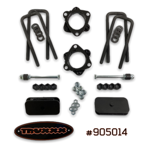 2005-2023 Toyota Tacoma 4x4 & 2002-2023 Tacoma PreRunner 4x2 (2wd 6 lug chassis)- 2" Front & 1" Rear Lift Kit  - 2wd & 4x4 #905014