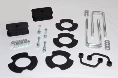 2019-2021 1500 Chevy Trail Boss & GMC AT4 - 3.0" Front & 1" Rear Lift Kit #406048