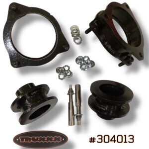 The Truxxx #304013 'True Lift' kit for FWD SUVs: A uniform 1.5-inch altitude adjustment for the 2024+ Seltos and Kona. Featuring the 'secret sauce' shock extensions to eliminate clunks and maintain a silk-smooth factory ride. Built from heavy-duty USA steel to handle Canadian winters and city potholes without the 4WD fuel bill.
